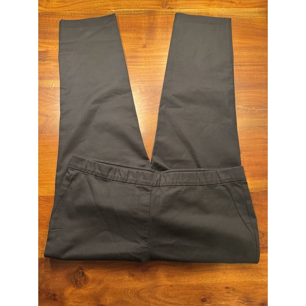 J.Jill Women’s Black Pull On Stretch Ankle Pants Causal Office Minimalist Sz 18